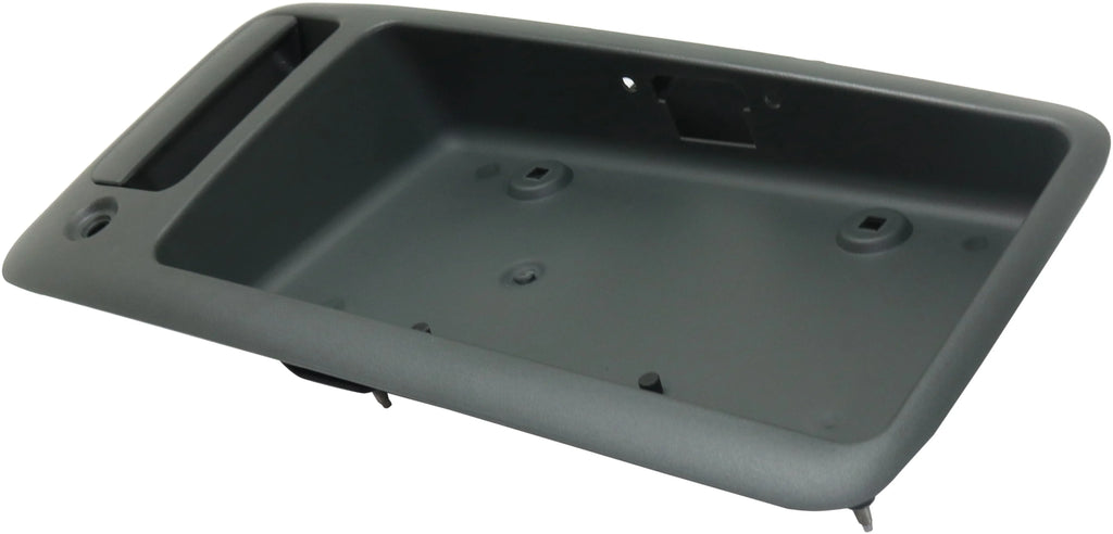 Replacement REPC491395 Exterior Door Handle Fitting with 1996-2002 GMC Savana 1500 Chevrolet Express Rear - Back Textured Gray
