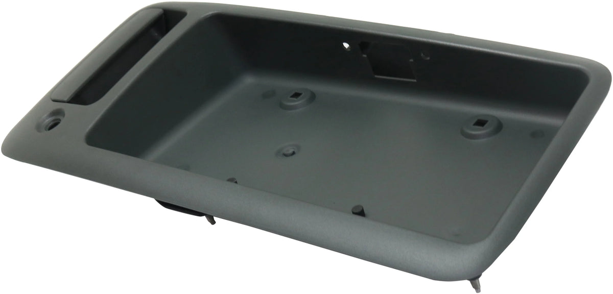 Replacement REPC491395 Exterior Door Handle Fitting with 1996-2002 GMC Savana 1500 Chevrolet Express Rear - Back Textured Gray