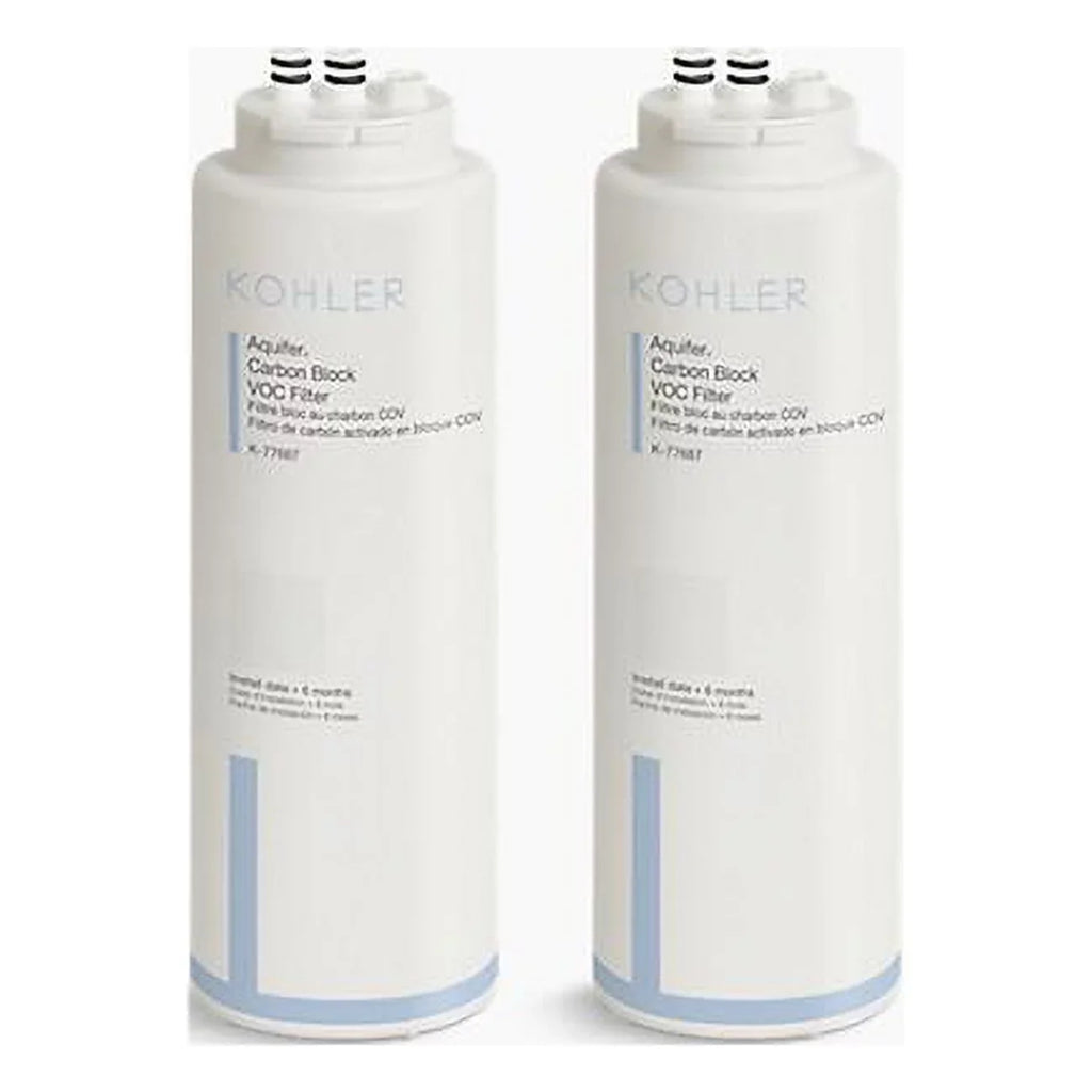 Kohler K-77688-NA Replacement Filter Cartridges - Pack of 2