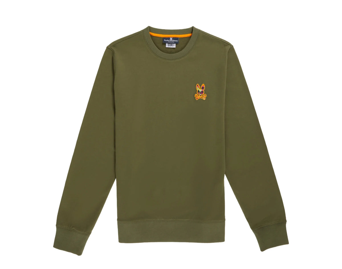 Psycho BunnyPsycho Bunny Allen Men's SweatshirtDark OliveXXL