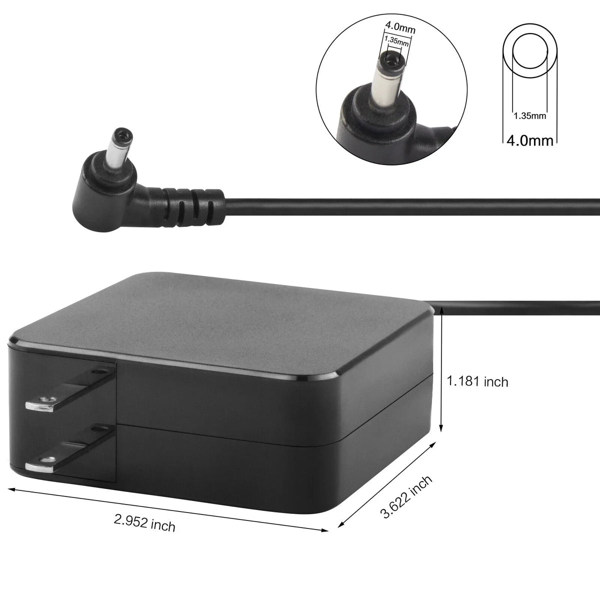 65W AC Adapter Charger for Asus X540 X553 Zenbook UX305 UX21A UX31A UX32A Series