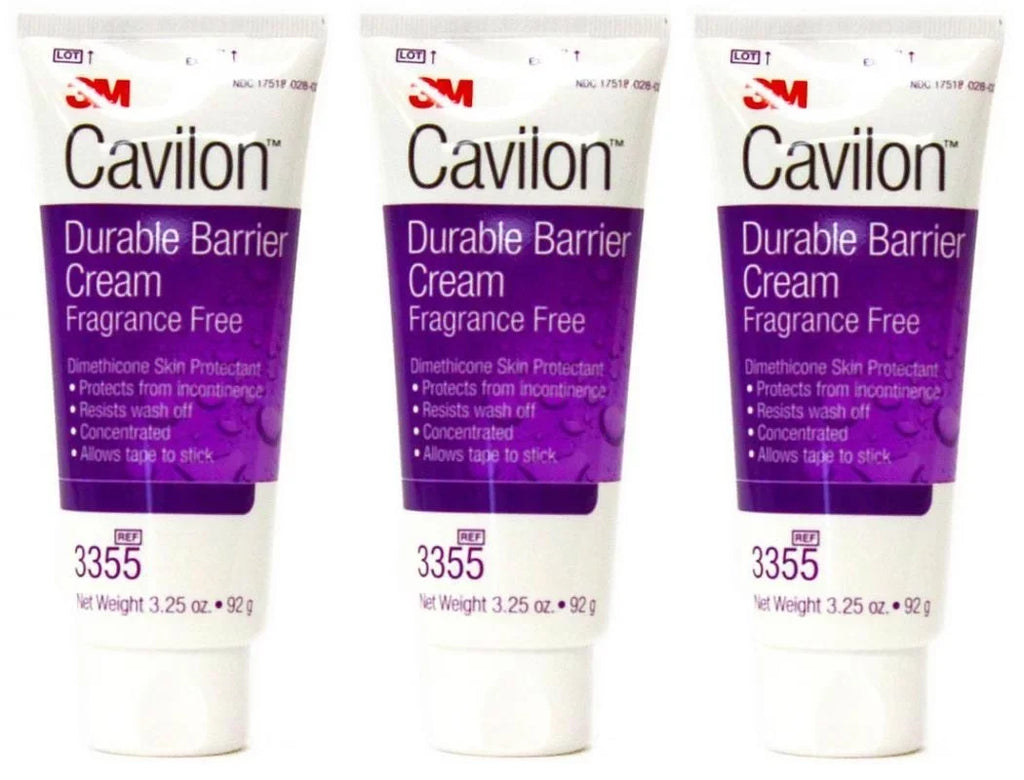 3 Pack - 3M Cavilon Long-lasting Barrier Cream 3.25 oz