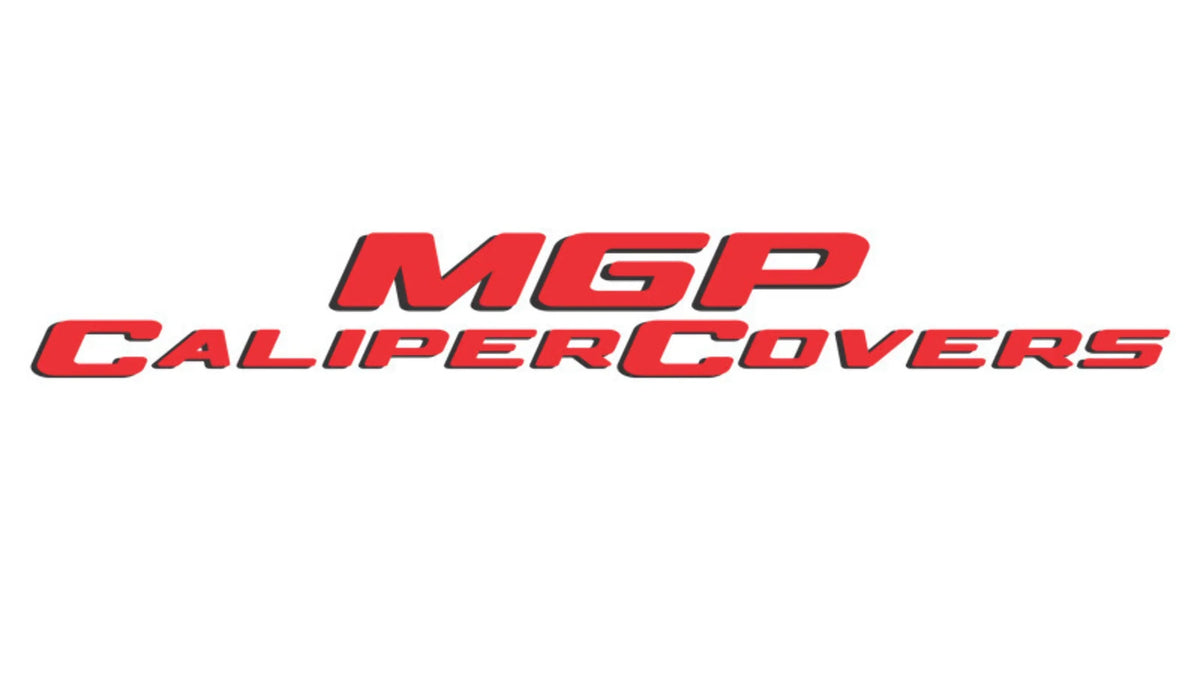 MGP 4 Caliper Wrap Engraved Front & Rear MGP Yellow finish black ch Fits select: 2013 CHRYSLER 300, 2012 CHRYSLER 300C LIMITED