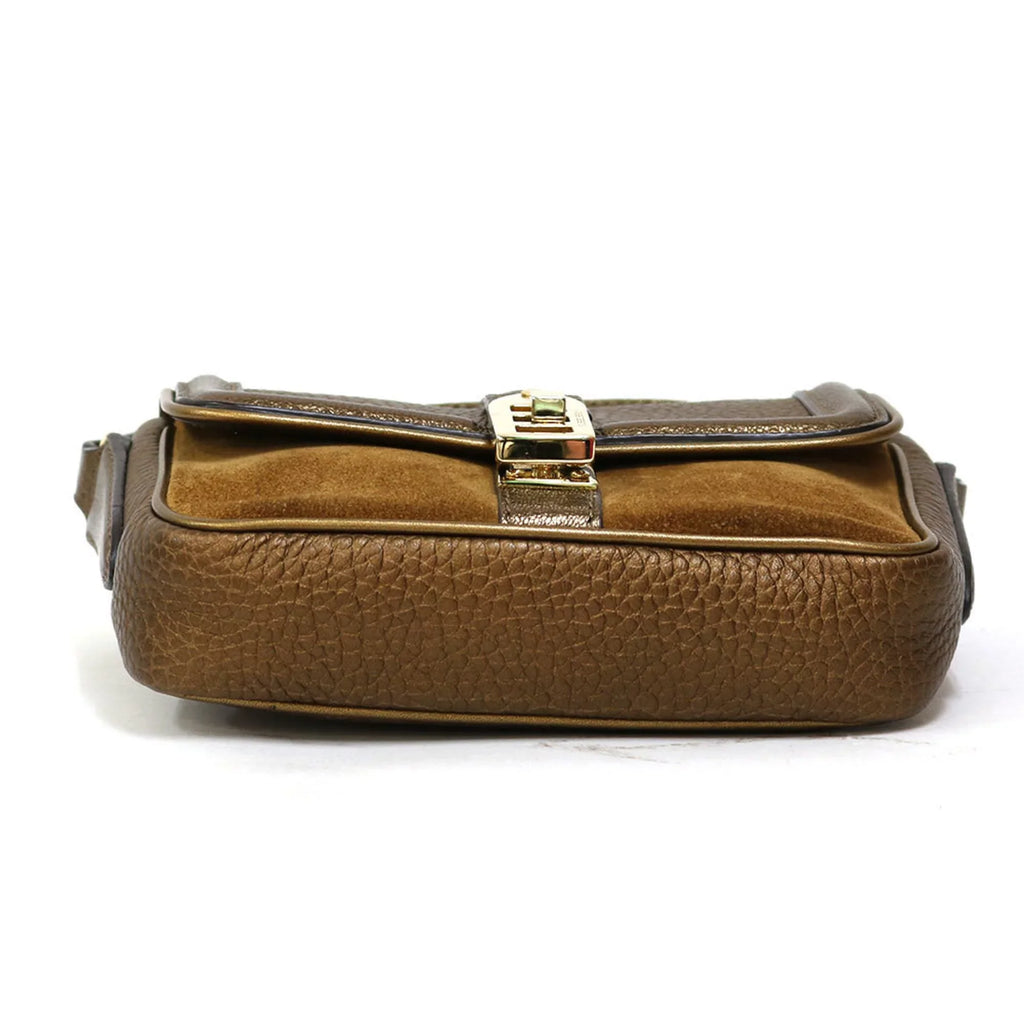 Pre-Owned BURBERRY Shoulder Bag Brown Women's Men's (Fair)