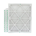 12 Pack of 20x25x2 MERV 13 Pleated 2" Inch Air Filters by Glasfloss. Actual Size: 19-1/2 x 24-1/2 x 1-3/4