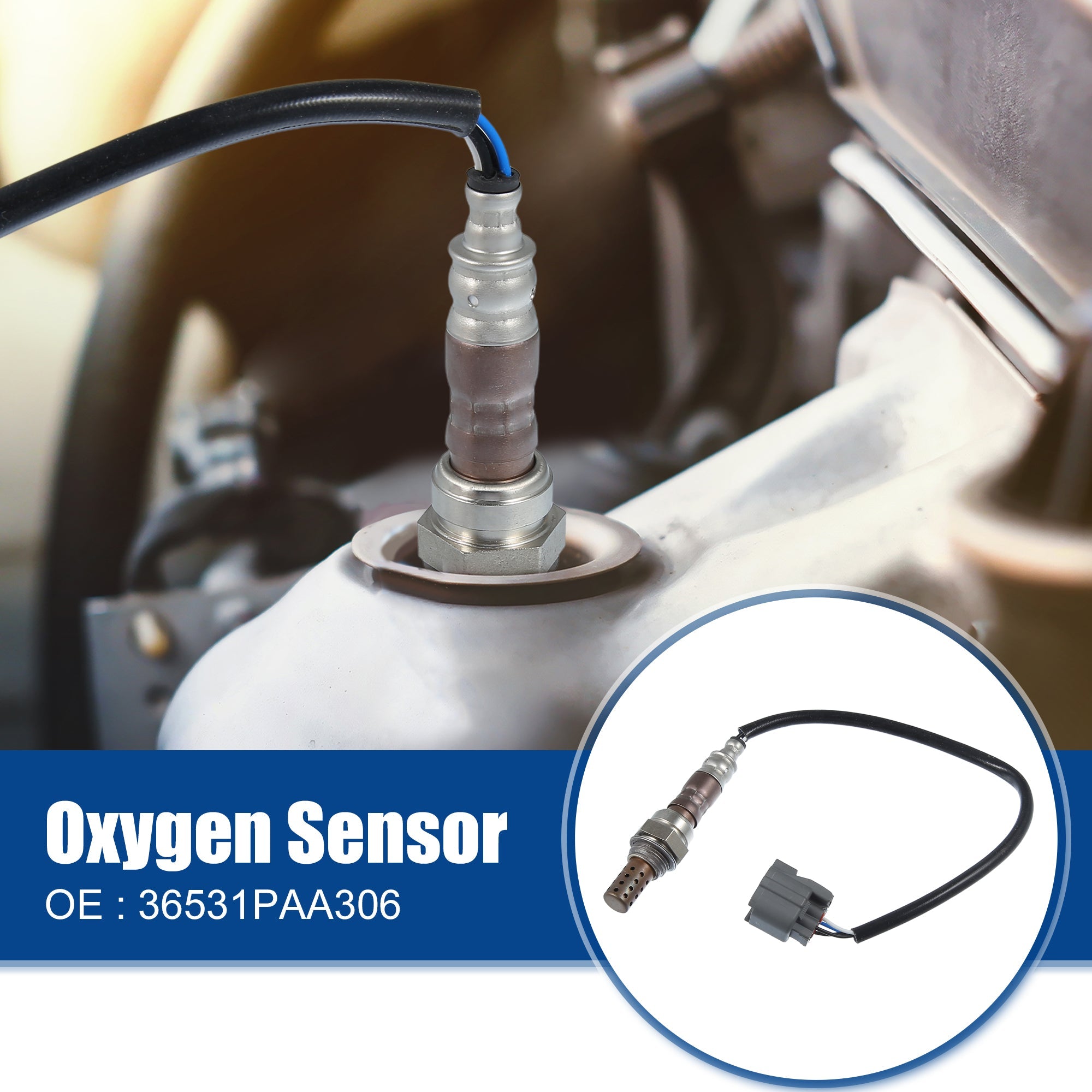Unique Bargains Car Air Fuel Ratio Oxygen Sensor Replacement Fit for Honda Accord EX 2.3L L4 - Gas 3.0L V6 - Gas 2000