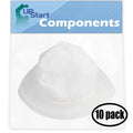 10-Pack EVF100 Filter Replacement for Black & Decker BDH9600CHV Vacuum Cleaner - Fitting with Black & Decker 90590689 Filter