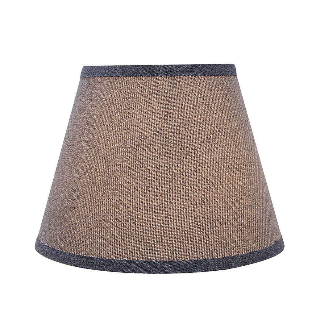 Aspen Creative 58853 Transitional Hardback Empire Shape UNO Construction Lamp Shade in Grey, 10" Wide (6" x 10" x 7 1/2")