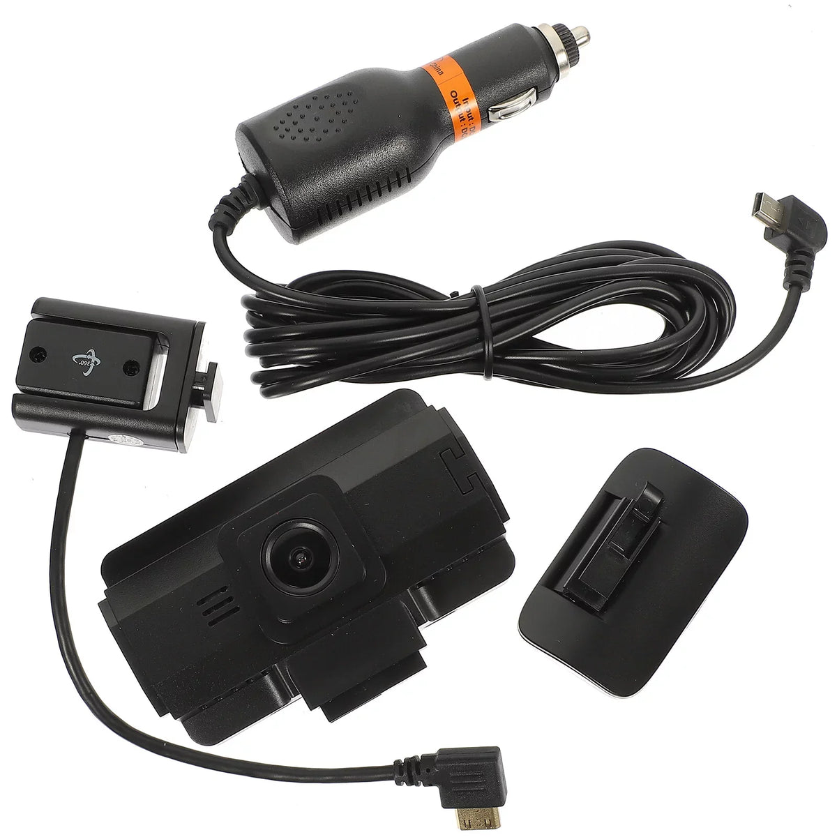 Cheefull 1080P Front and Inside Dash Camera for Cars,Dual Dash Cam with Built-in GPS, , IR Night Vision, G-Sensor, Loop-Recording & Parking Mode