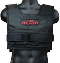 CFF Adjustable Weighted Short Vest 22 Lbs (10 Kg) - Outstanding for Running & Fireman Training