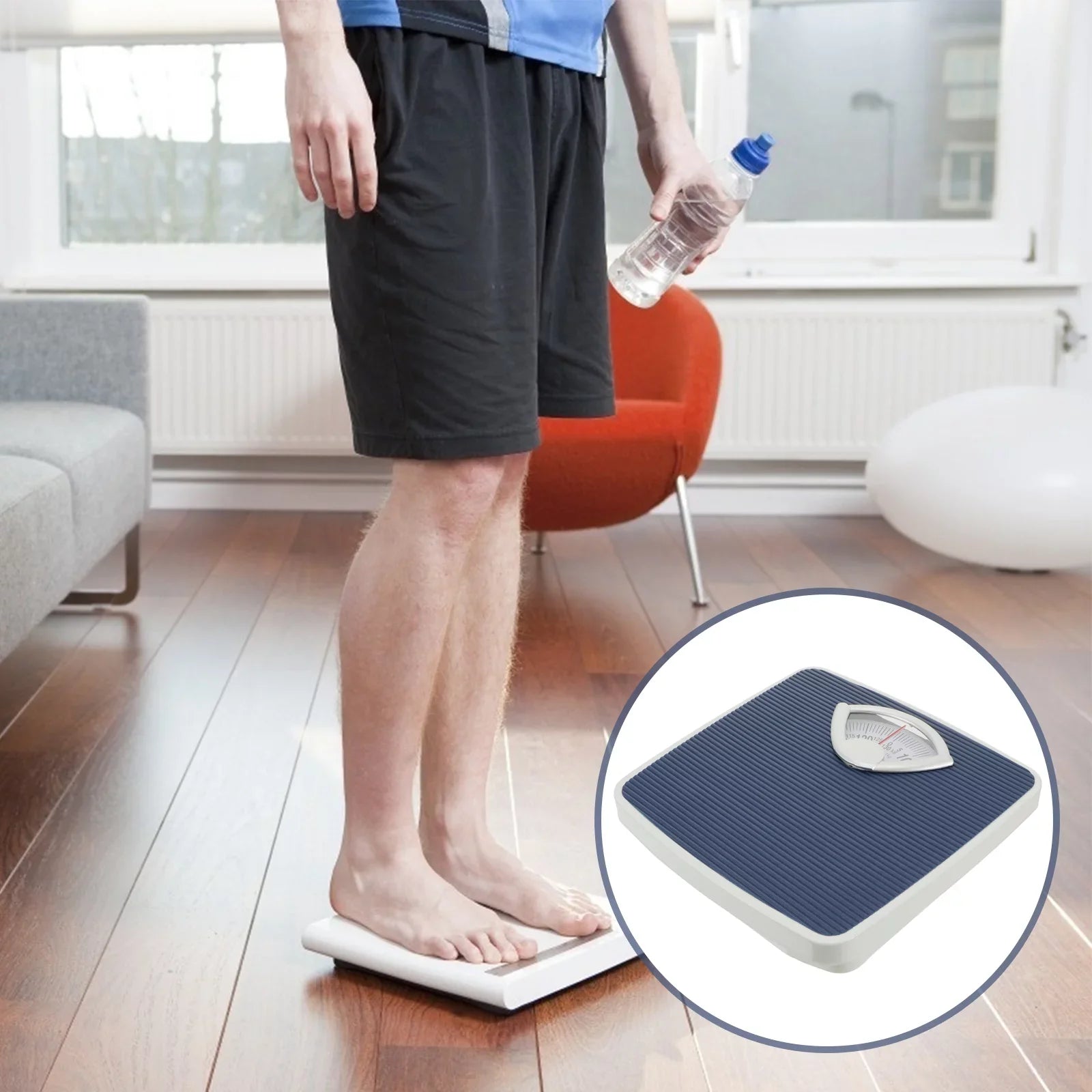 NICEXMAS Extra-large Dial Scale Bathroom Scale Useful Bathroom Body Scale Long-lasting Scale
