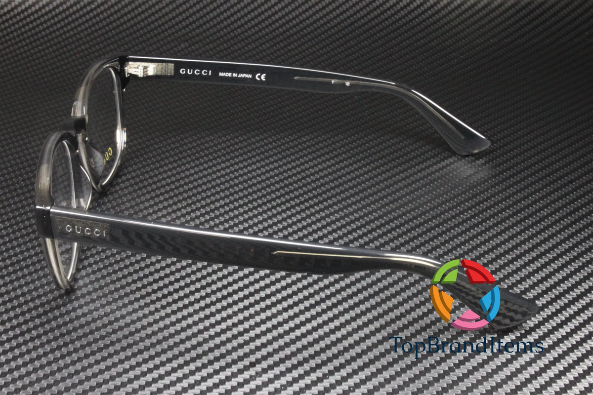 GUCCI GG0927O 004 Rectangular Square Grey Shiny Demo Lens 49 mm Men's Eyeglasses