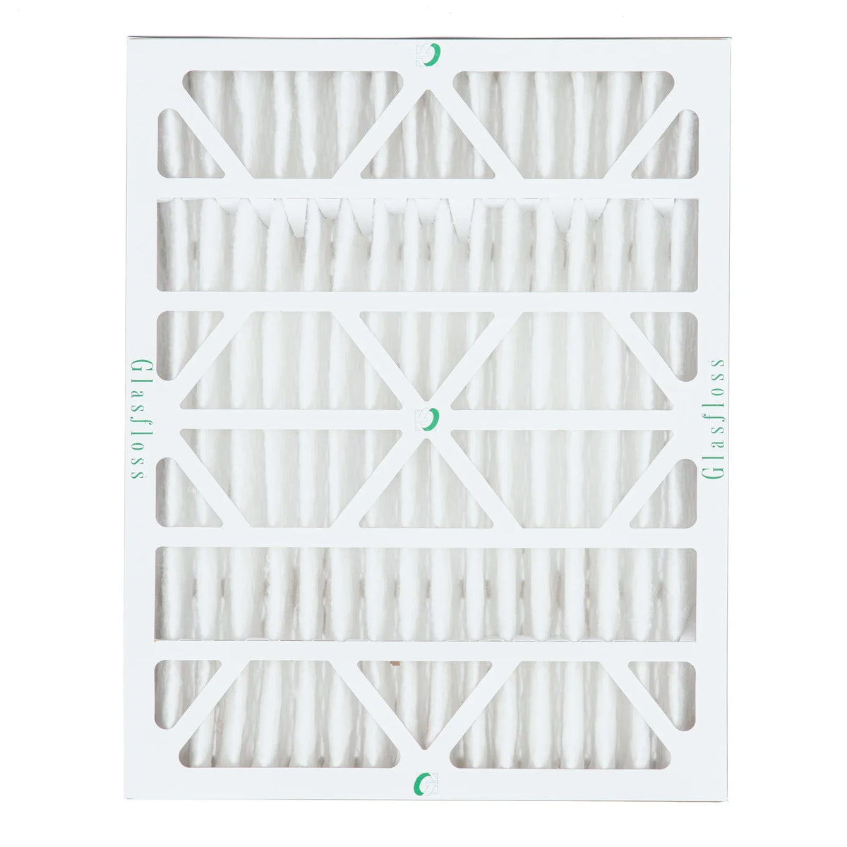 6 Pack of 20x24x4 MERV 13 Pleated 4" Inch Air Filters by Glasfloss. Actual Size: 19-3/8 x 23-3/8 x 3-3/4