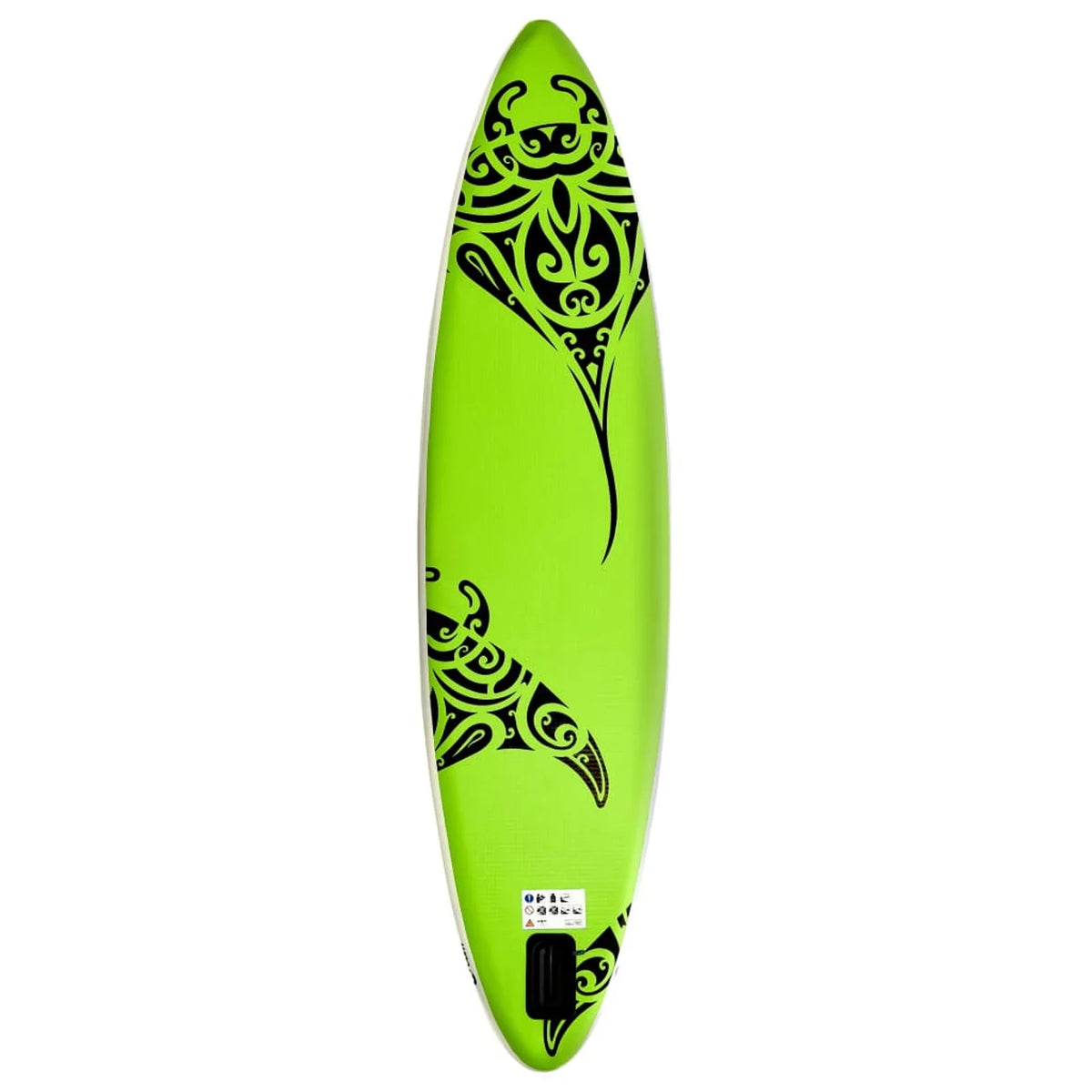 Andoer Inflatable Paddleboard Set 126"x29.9"x5.9" Green