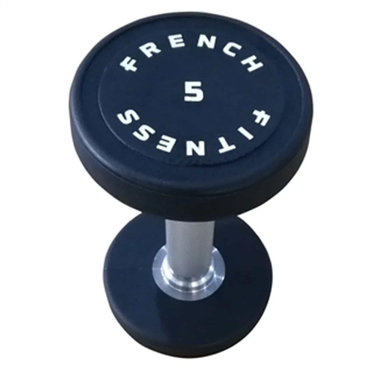 French Fitness Urethane Round Pro Style Dumbbell Set, 5-50 lbs (New)