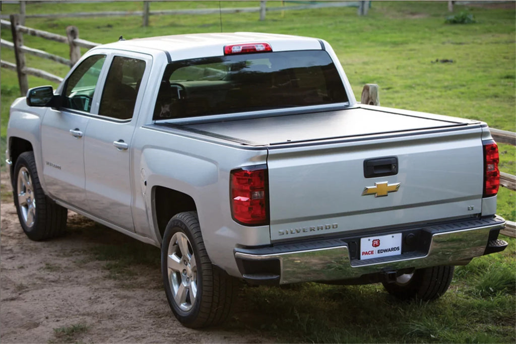 Pace Edwards Tr2136 Full-Metal Hard Retractable Manual Tonneau Shield Kit For 2019 Jeep Gladiator