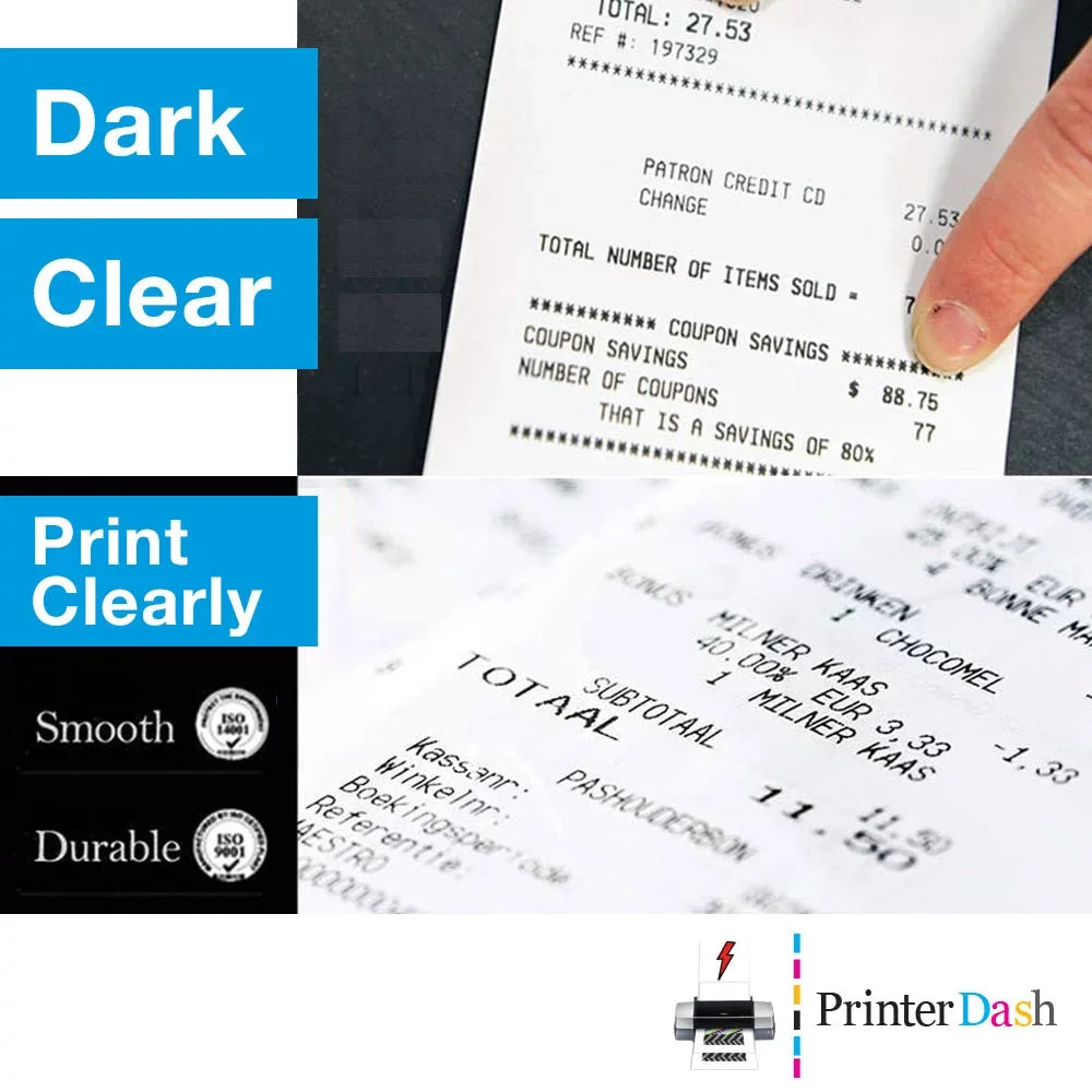 PrinterDash Suitable Replacement for Star-Micronics MP-200 Series/MP-235/MP-242/MP-292/MP-512/SP-200 Series/SP-212/SP-242/SP-500/SP-2000 Purple P.O.S. Printer Ribbons (6/PK) (RC-002P)