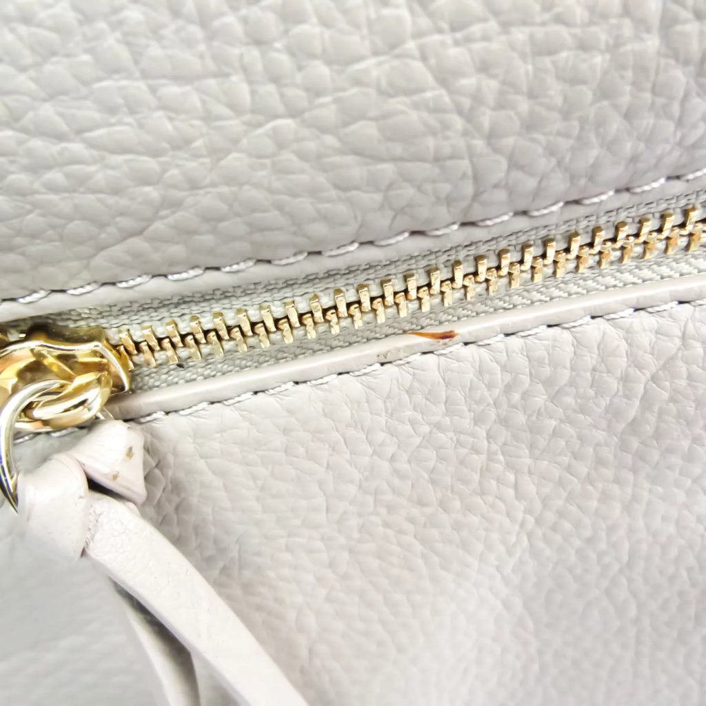 Pre-Owned Kate Spade COBBLE HILL TODDY PXRU6018 Women's Leather Handbag,Shoulder Bag Grayish,Pink (Good)