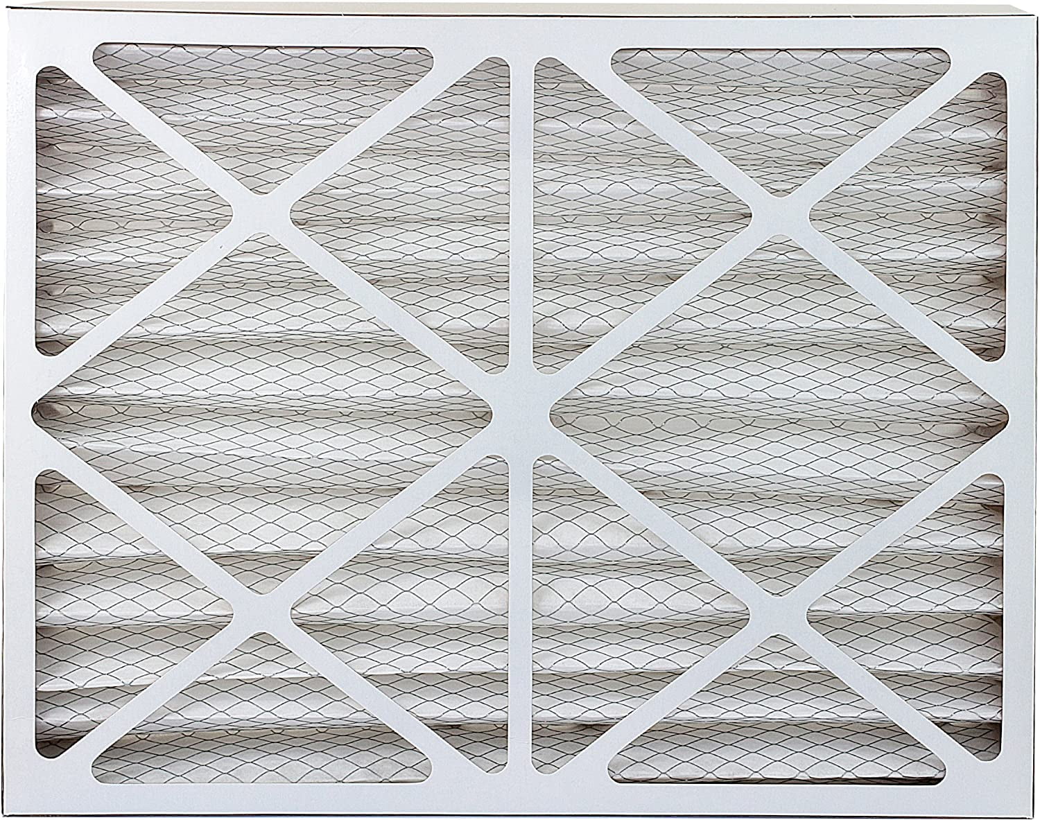 Filterbuy 16x20x4 MERV 13 Pleated HVAC AC Furnace Air Filters (12-Pack)